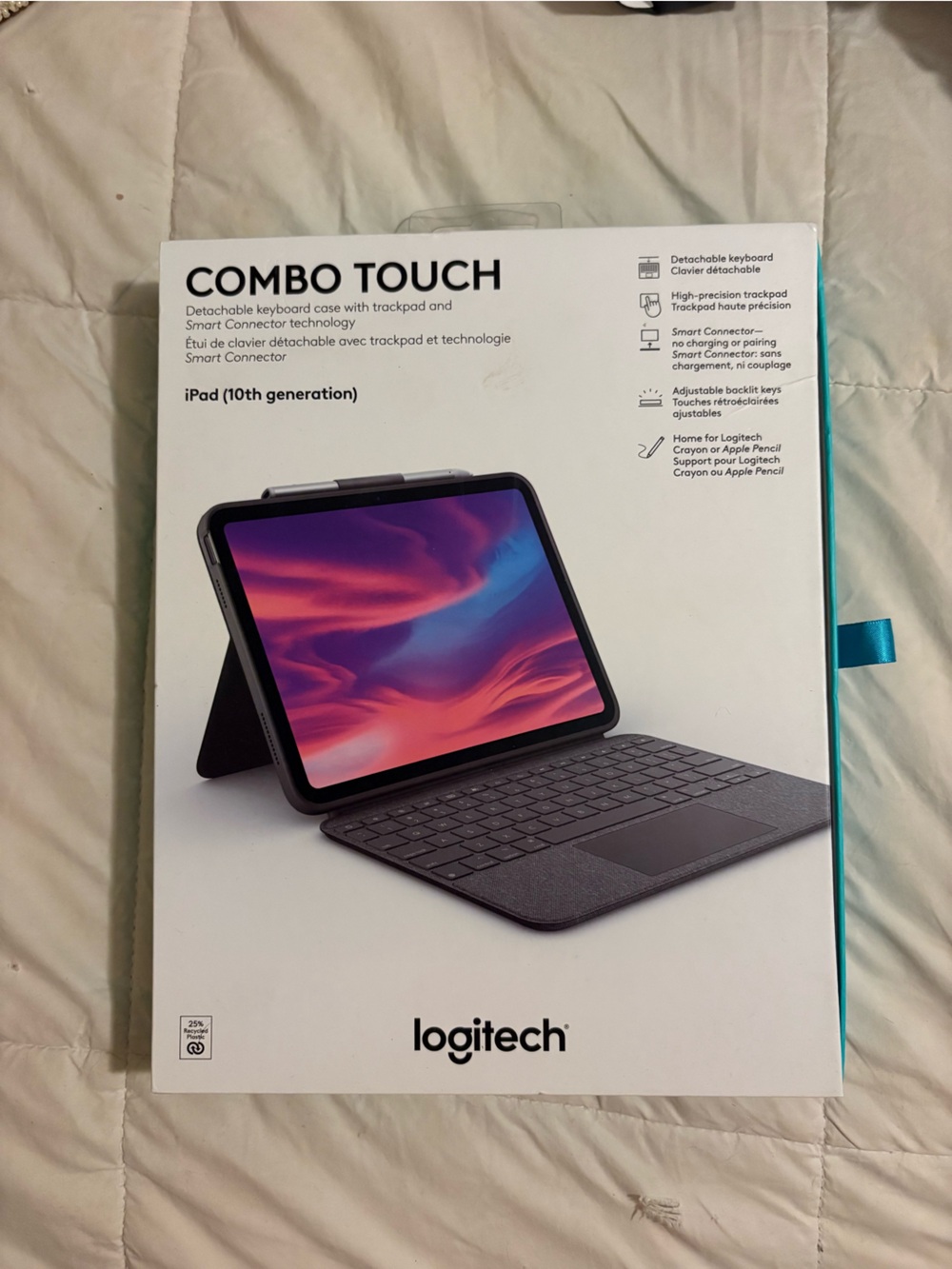 Logitech Combo Touch Keyboard Case for iPad in Black